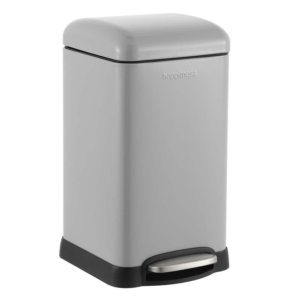 happimess Betty Retro Mini 3.2-Gallon Step-Open Trash Can