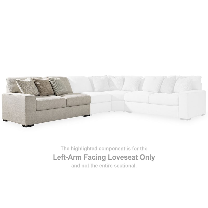 Signature Design by Ashley Ballyton Beige 5-Piece Sectional - 159.5" W x 159.5" D x 42" H