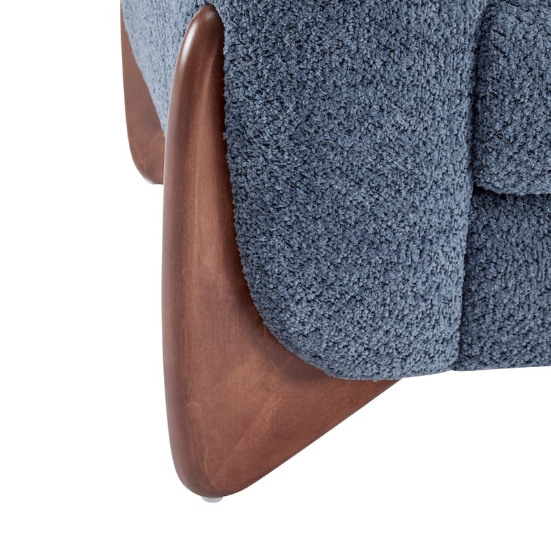 Alma Upholstered Boucle Loveseat by Christopher Knight Home