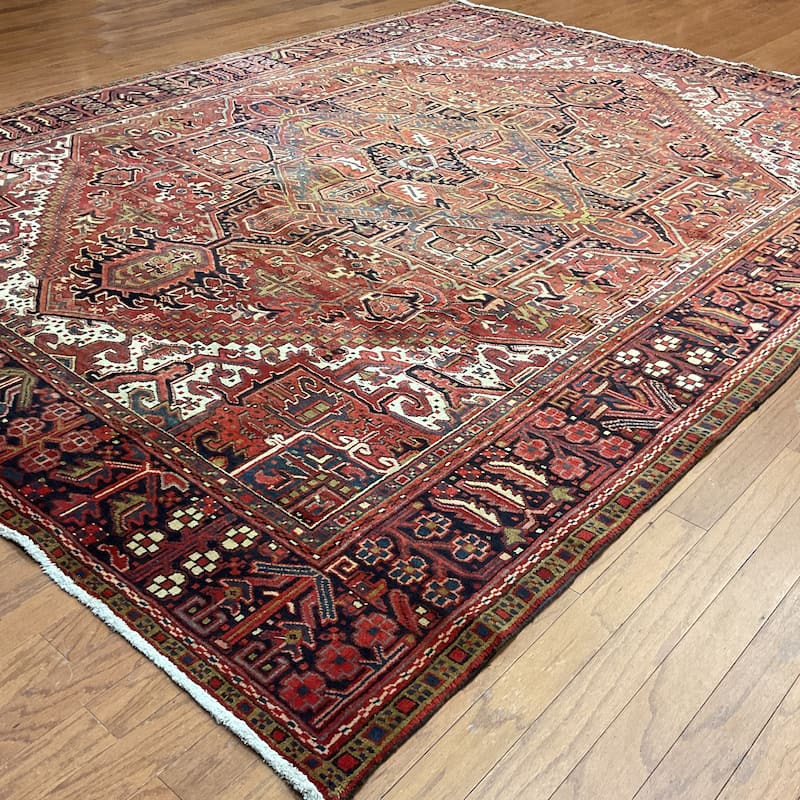 HERAT ORIENTAL Handmade Fine Heriz Rug - 8'6" x 11'1"
