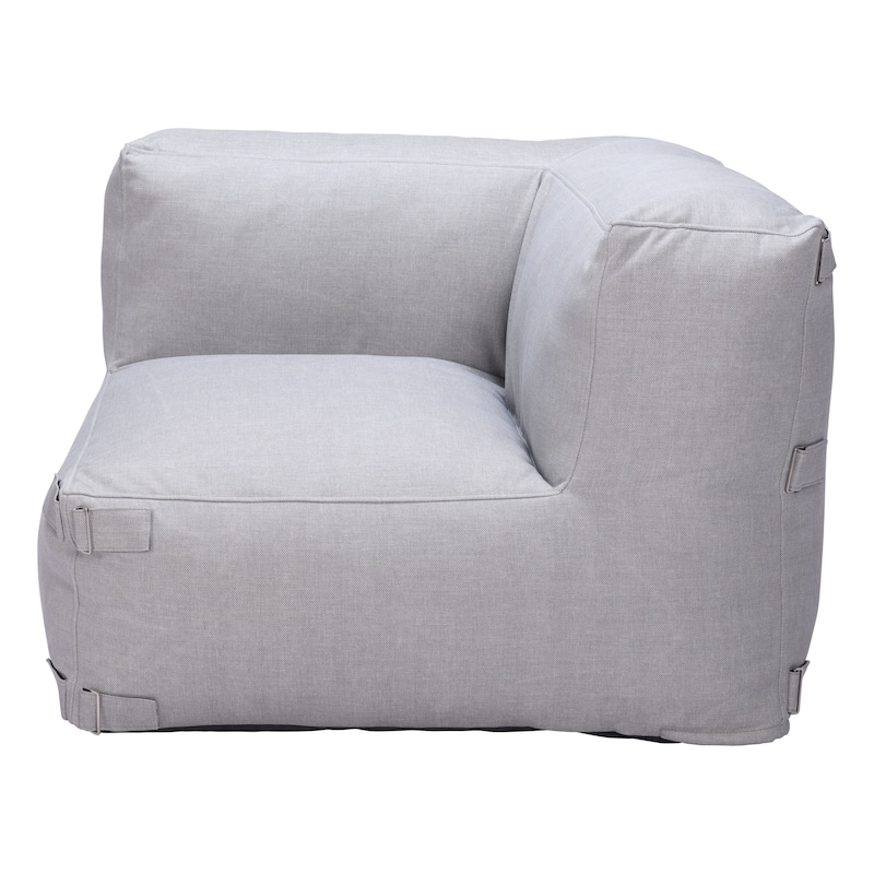 Luanda Corner Chair Gray - Gray