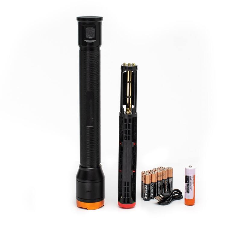 2600 Lumen LED Hybrid Power Flashlight 