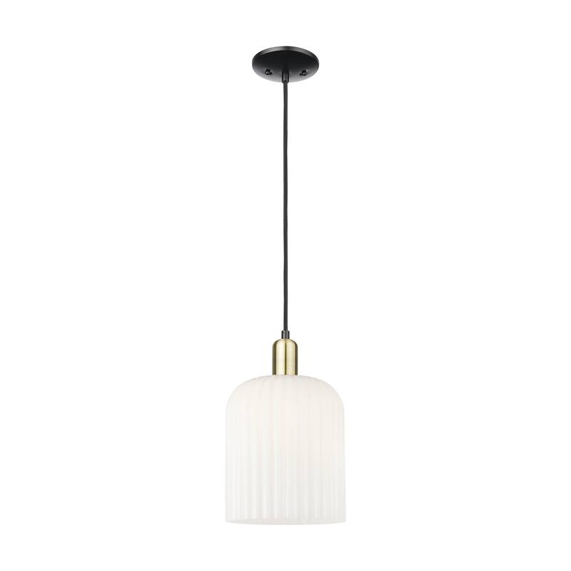 Innovations Lighting Endless Possibilities Arcadia - Bridal Veil - 1 Light 8" Cord Hung Mini Pendant