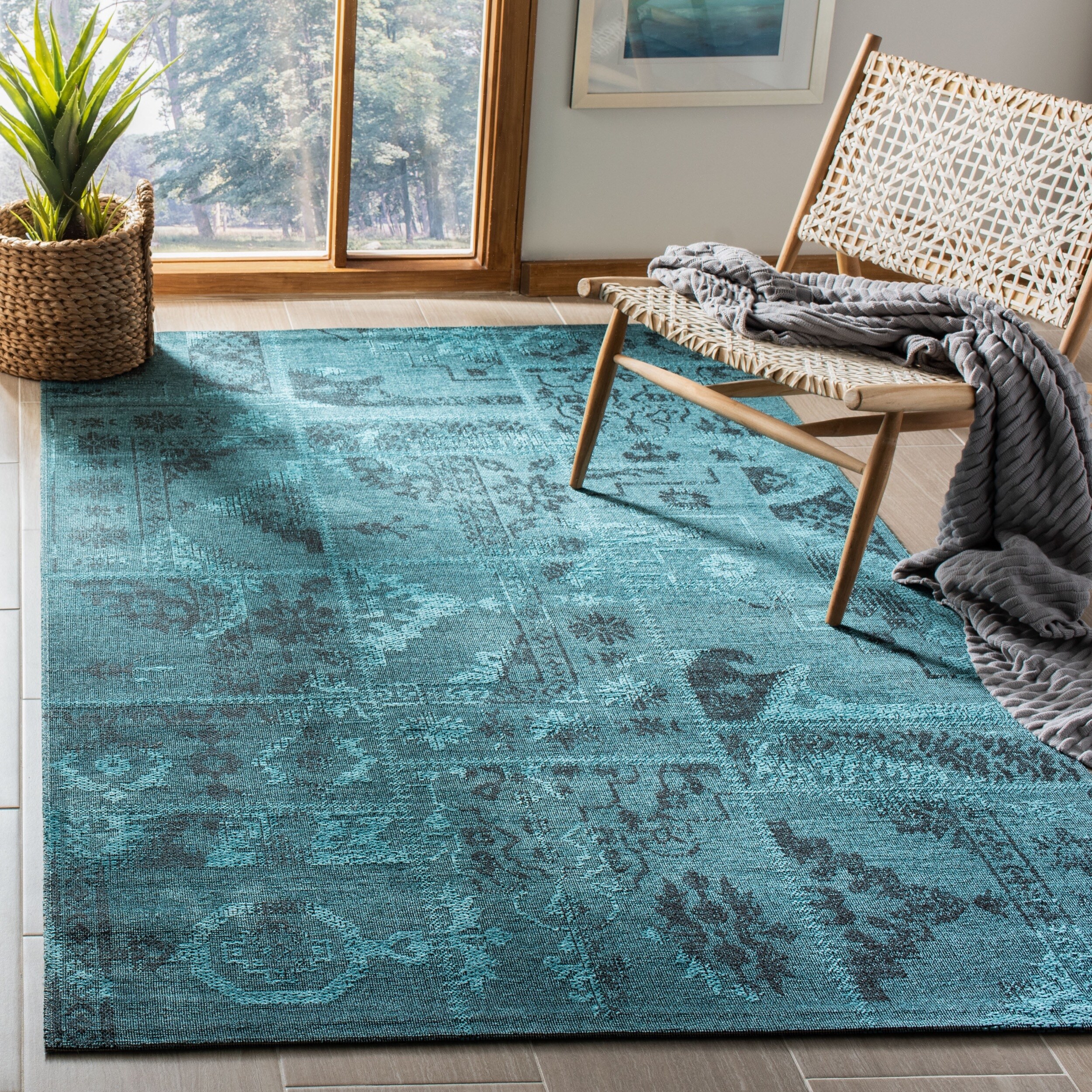 Safavieh Palazzo Ancilla Overdyed Modern Oriental Rug | eBay