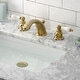 preview thumbnail 4 of 8, Victorian Widespread Bathroom Faucet with Retail Pop-Up in Polished Chrome