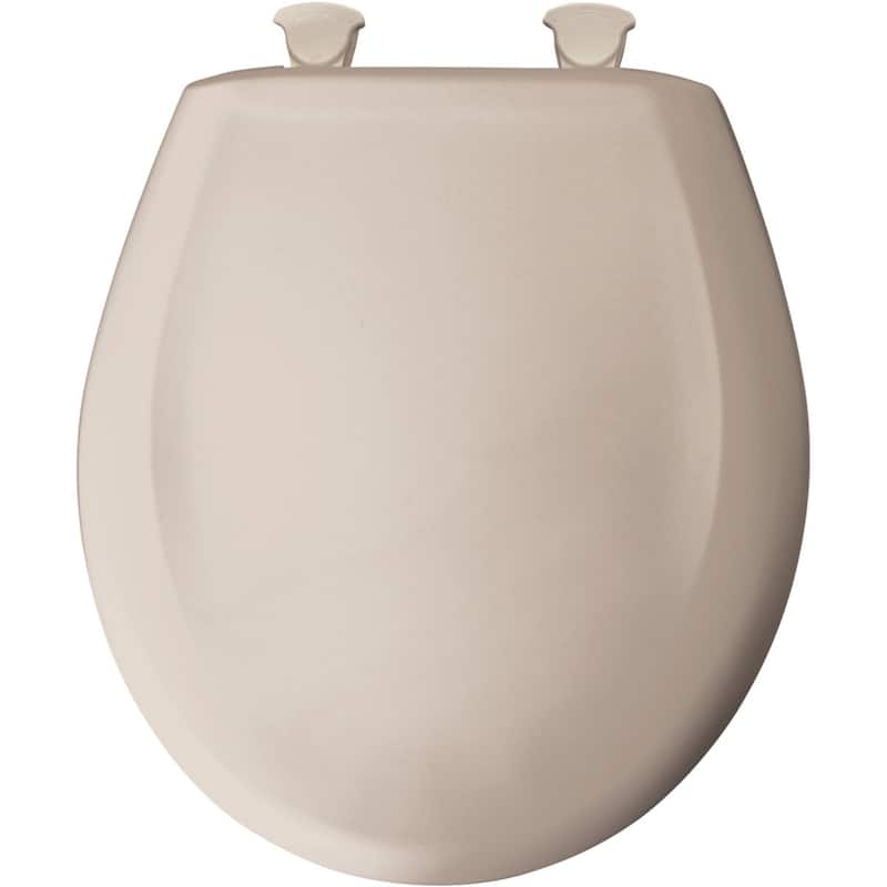 Bemis STA-TITE Seat Fastening System Residential Plastic EasyClean & Change Toilet Seat Ice Gray - 14.75" x 2.63" x 18.75"
