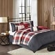 preview thumbnail 25 of 29, Madison Park Pioneer 7-piece Herringbone Comforter Set