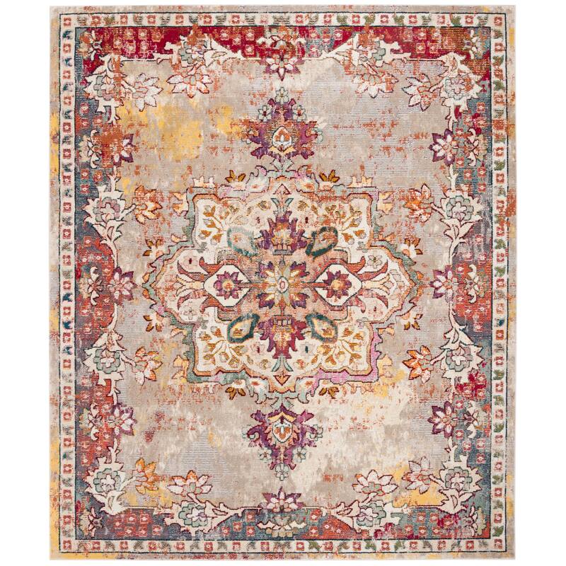 SAFAVIEH Savannah Zakiyyah Boho Oriental Polyester Rug