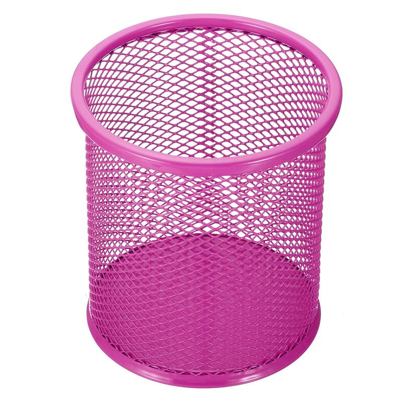 Mesh Pen Holder Pencil Holder Pencil Basket Pen Cup Organizer Round - 80 x 95mm