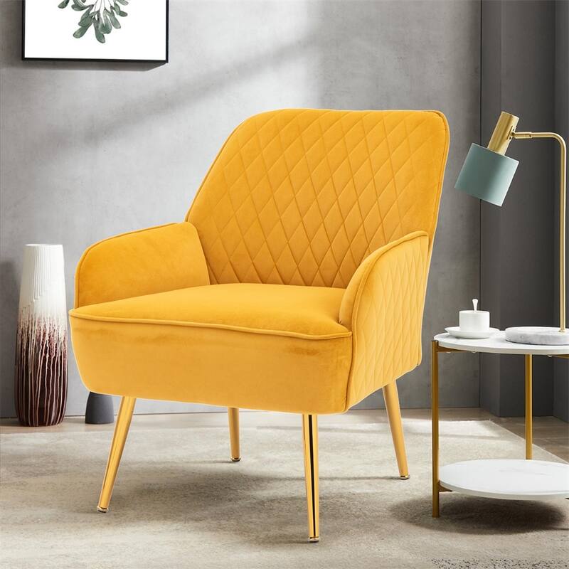 Moda Furnishings Deangelo Mid-century Accent Chair