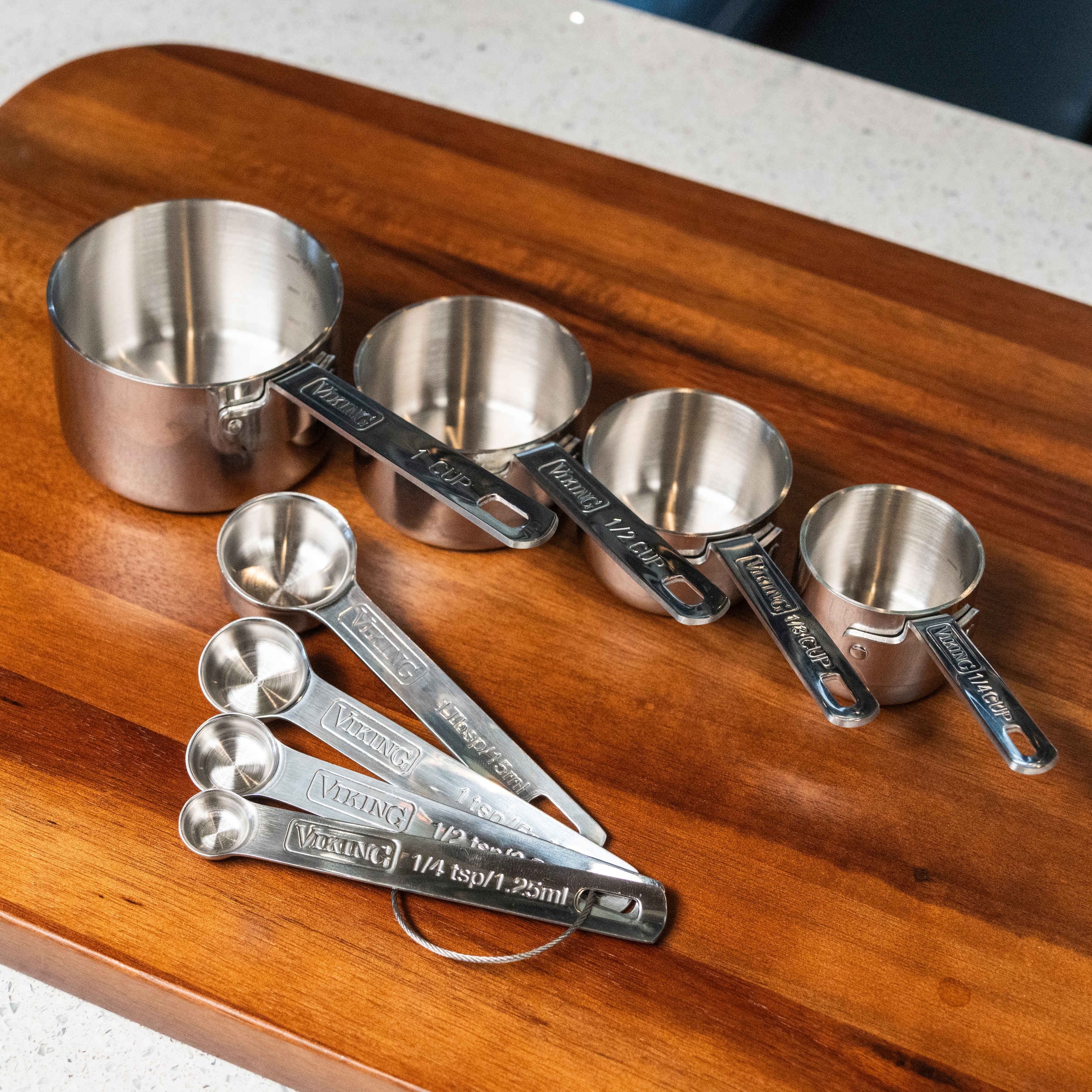 Viking 4pc Stainless Steel Measuring Spoon Set - Overstock - 43879663