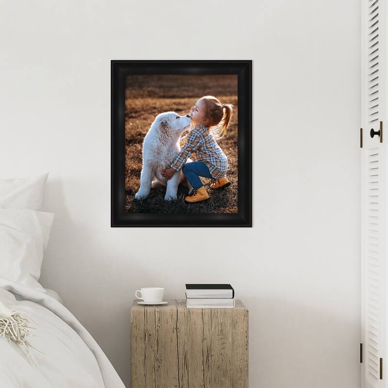 Grand Black Narrow Framed Picture Frame, Photo Frame
