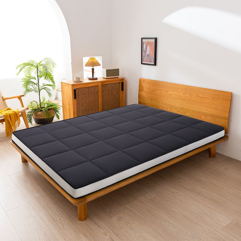 6-IN Thick Floor Futon Mattress,Topper Mattress Pad