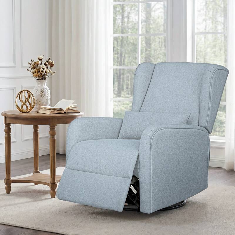 Madison Park Candace Power Recliner 3-in-1 with Swivel, Glider, USB Ports