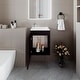 preview thumbnail 10 of 10, Haigleer Creek Bathroom Vanity with Integrated Sink and Faucet