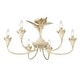 preview thumbnail 9 of 9, Golden Lighting 0846-6SF Lillianne 6 Light 29" Wide Semi-Flush Ceiling