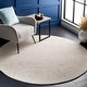 preview thumbnail 29 of 191, SAFAVIEH Handmade Abstract Lottie Modern Wool Rug 4' Round - Ivory/Light Grey