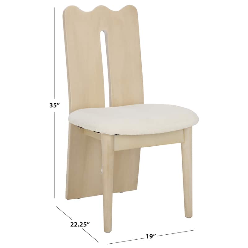 SAFAVIEH Home Kieran Dining Chair - 19"W x 22"D x 35"H