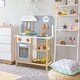 preview thumbnail 4 of 9, Costway Wooden Kid's Play Kitchen Set Pretend Chef Cooking Toy with - See Details