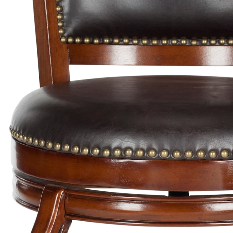 SAFAVIEH Mihoko Sierra Brown 29-inch Bar Stool - 24" x 25" x 45" - 24Wx25Dx45H