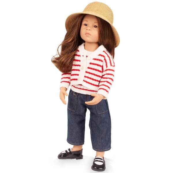 slide 2 of 5, Gotz: Happy Kidz: Emilia - 19.5" Standing Poseable Doll, Kids 3+