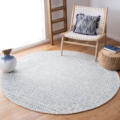 SAFAVIEH Handmade Abstract Garofina Modern Wool Rug