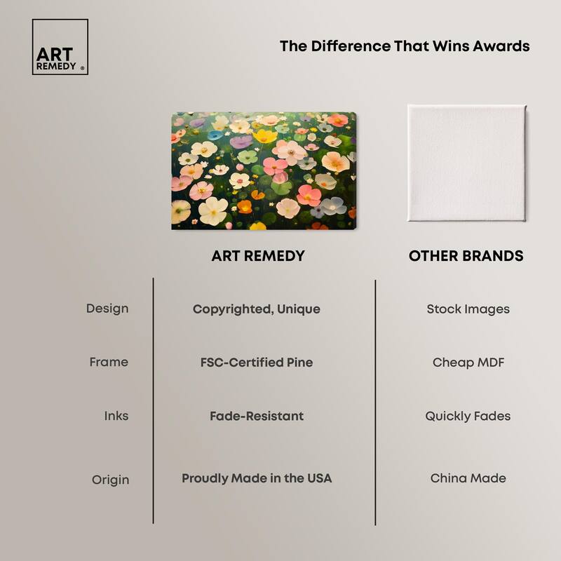 Meadow of Dreams Canvas by Art Remedy, Gallery Wrapped