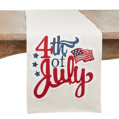 4th of July Design Table Runner - 14"x72"