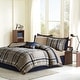 preview thumbnail 3 of 10, Intelligent Design Roger Plaid Comforter Set with Bed Sheets