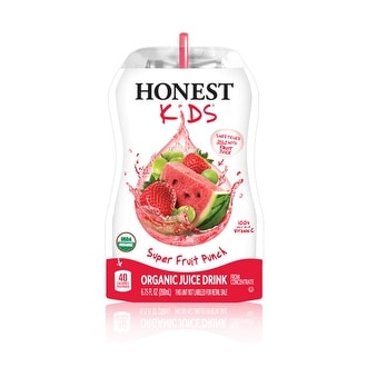 Honest Kids Honest Kids Super Fruit Punch - Fruit Punch - Case of 4 - 6.75 Fl oz. - 8 Pack
