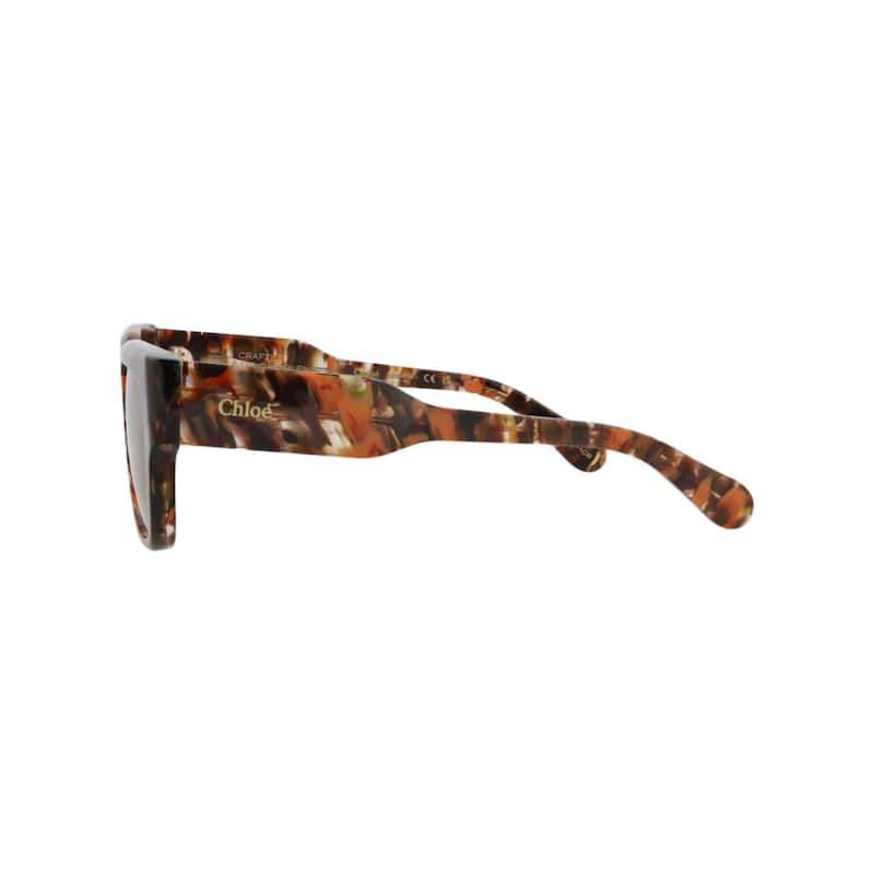 Chloé Square-Frame Recycled Acetate Sunglasses