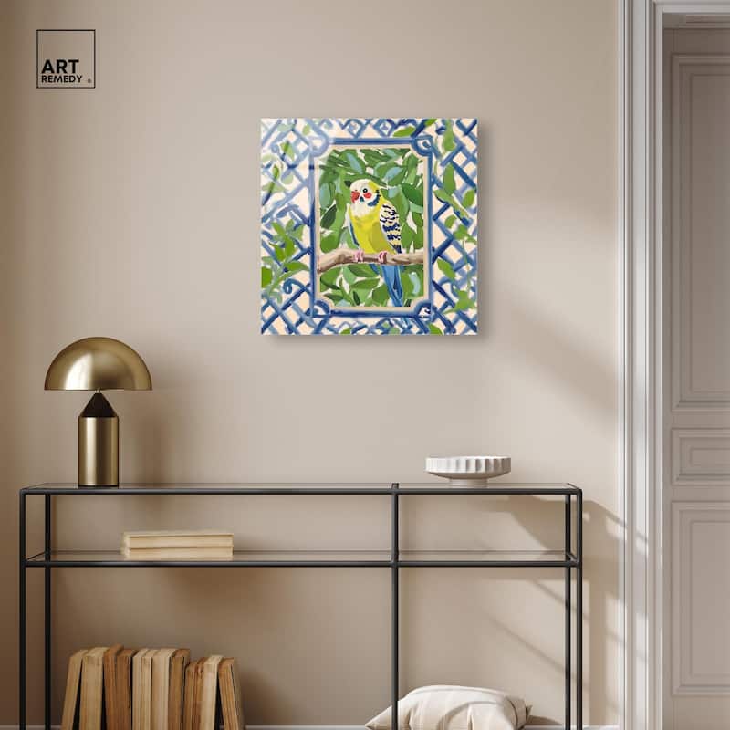 Garden Gate I Acrylic by Art Remedy, Ready to Hang