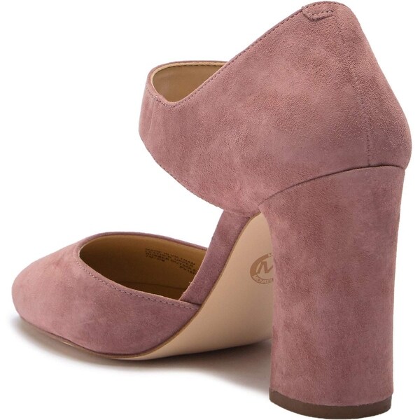 michael michael kors alana block heel pumps
