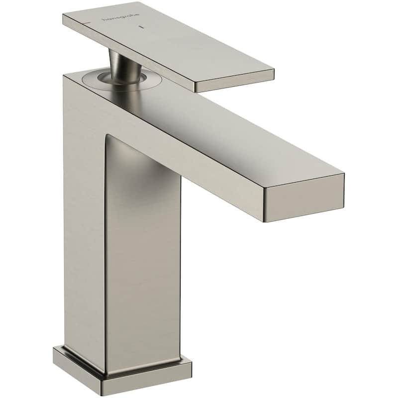 Hansgrohe 73014 Tecturis E 1.2 GPM Single Hole Bathroom Faucet with - Brushed Nickel