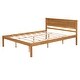 preview thumbnail 9 of 8, Queen Platform Kids Bed Frame with Headboard, Easy to Assemble, Espresso