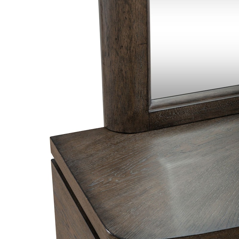 Liberty Furniture Cascade Falls Oak Wood Dresser, Optional Mirror