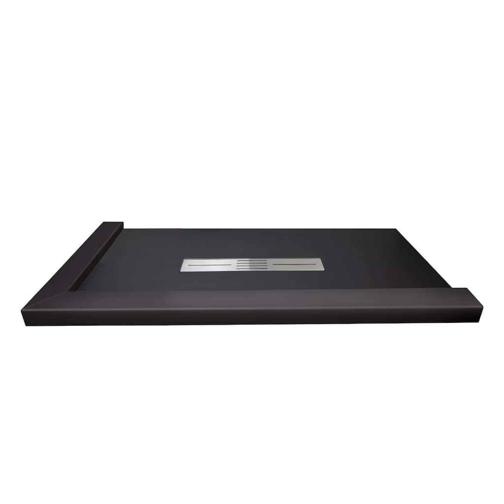Transolid FZSDT6032C 59-1/8" x 32-1/2" Rectangular Shower Base with