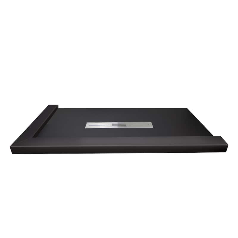 Transolid FZSDT6048C 59-1/8" x 48-1/2" Rectangular Shower Base with