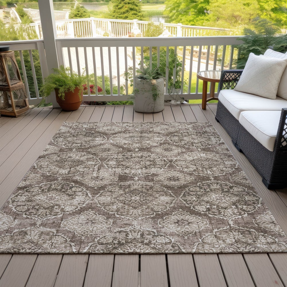 Machine Washable Indoor/Outdoor Farmhouse Jo Chantille Rug