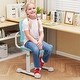 preview thumbnail 7 of 28, Costway Kids Desk Chair with Adaptive Double Backrest, Adjustable - See Details