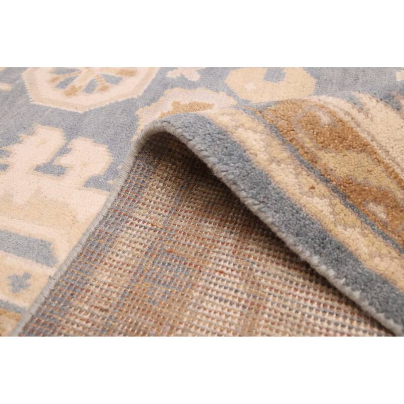 ECARPETGALLERY Hand-knotted Royal Oushak Light Denim Blue Wool Rug - 8'1 x 9'11