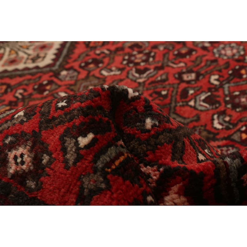 ECARPETGALLERY Hand-knotted Andelz Red Wool Rug - 3'9 x 10'1