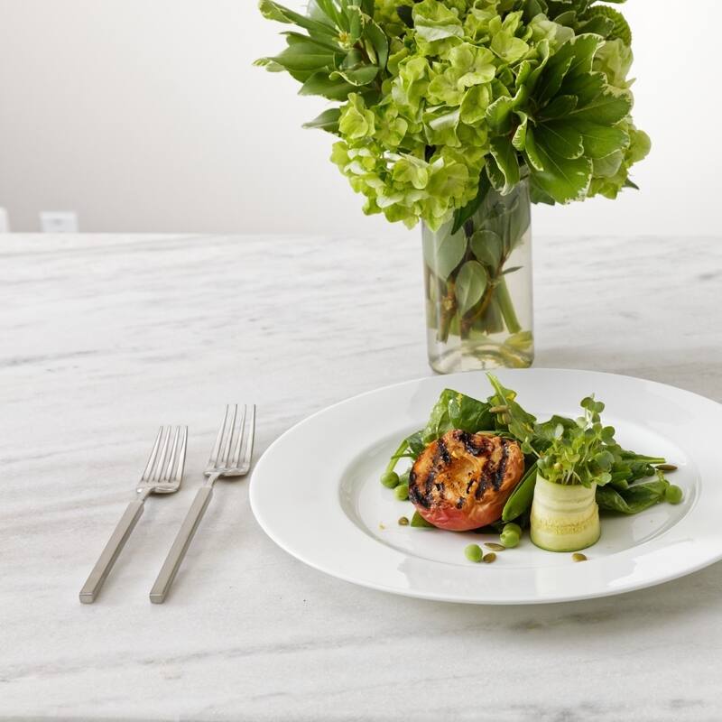 Fortessa Jaxson 18/10 Stainless Steel, 5PC Flatware Set (Service for 1), Silver