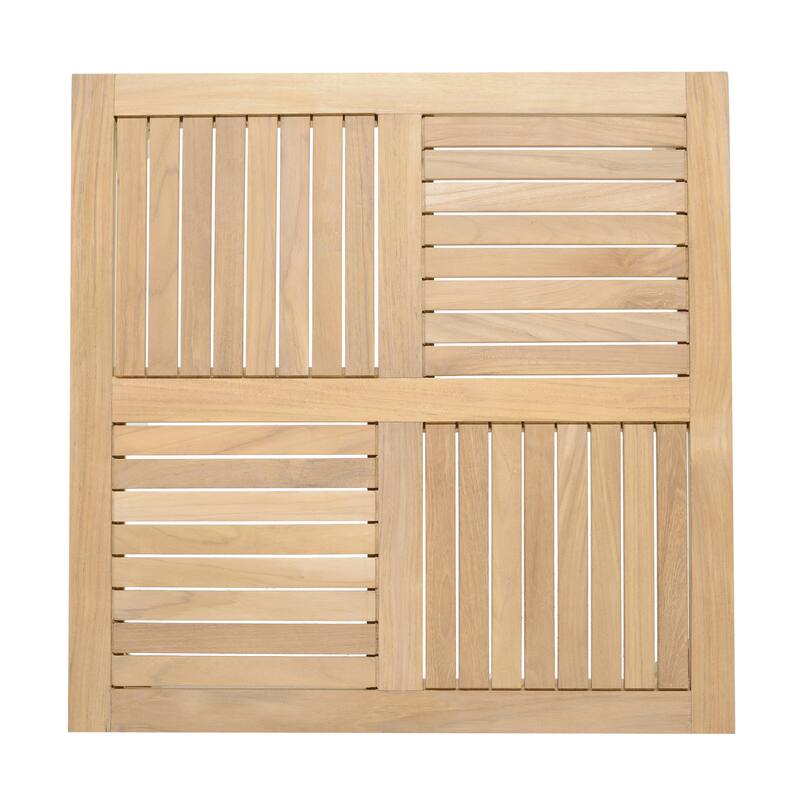 Amazonia Arnhou 11pc Outdoor Patio FSC Teak Seating Set