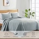 preview thumbnail 20 of 65, 3-Piece Reversible Ultra Lighweight Coverlet Premium Microfiber Quilt Set