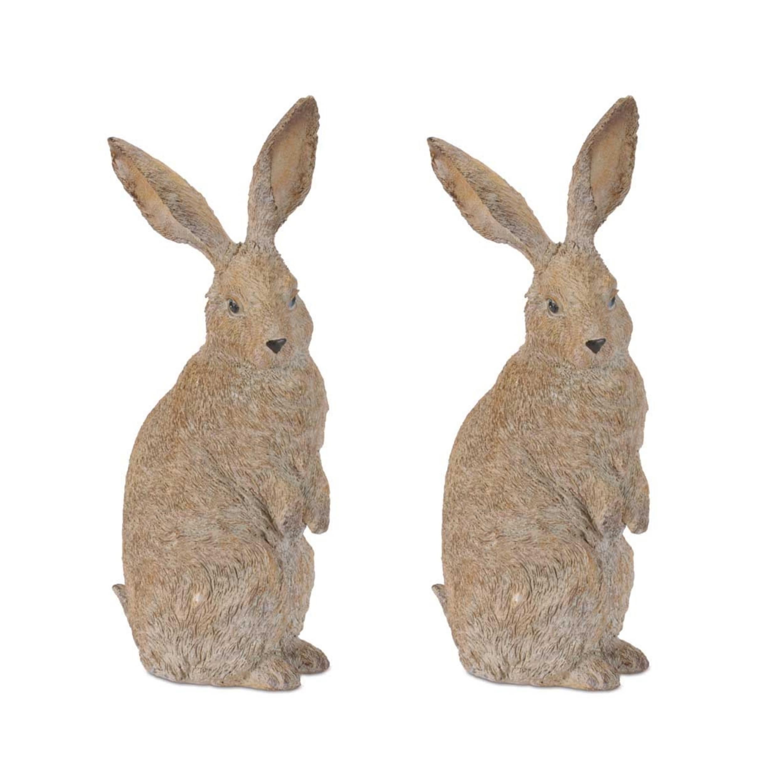 Woodland Rabbit Figurines (Set of 2)