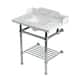 Option Marble White / Polished Chrome