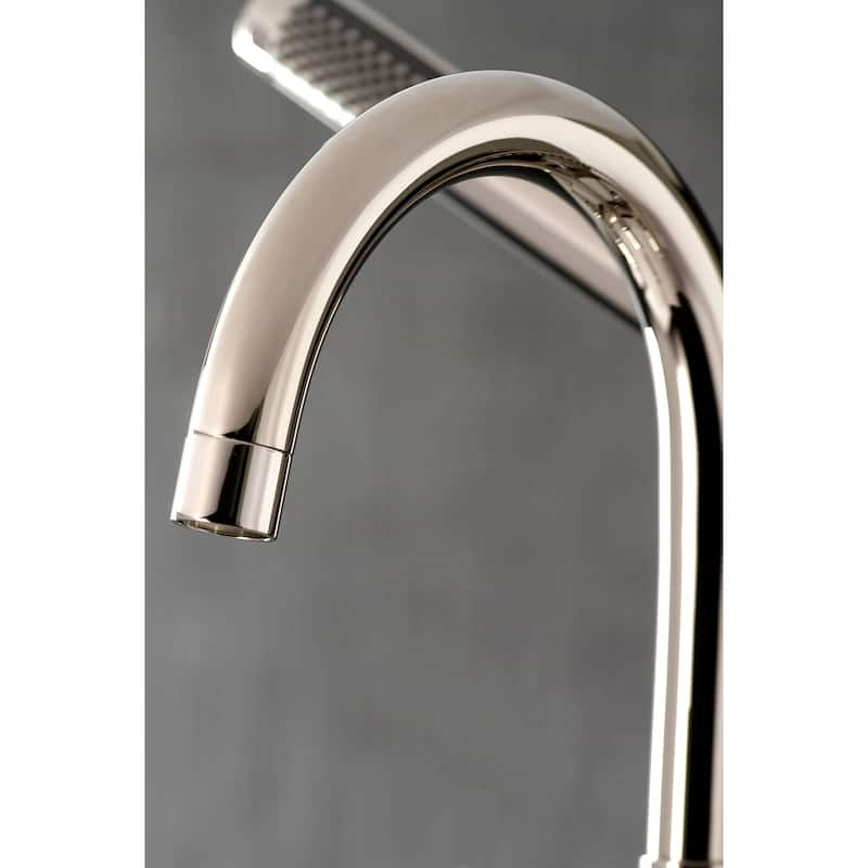 Concord 7-Inch Deck Mount Clawfoot Tub Faucet