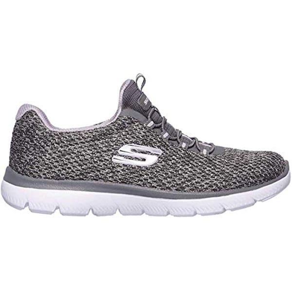 Summits-Striding Trainers, Grey Gray 