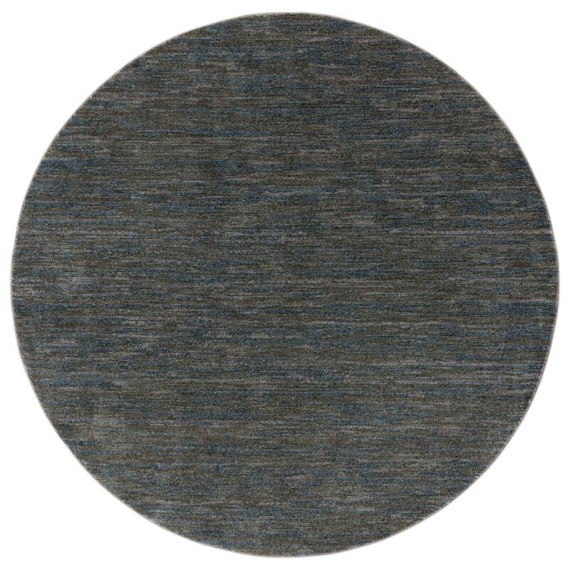 SAFAVIEH Lasa Mari Modern Rug - 4' Round - Green/Gold